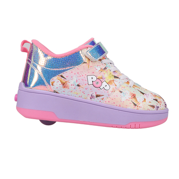 Heelys Pop Strive Girls Kids/Youth Size US Wheel Shoes Lavendar
