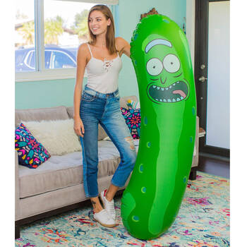 giant inflatable pickle rick