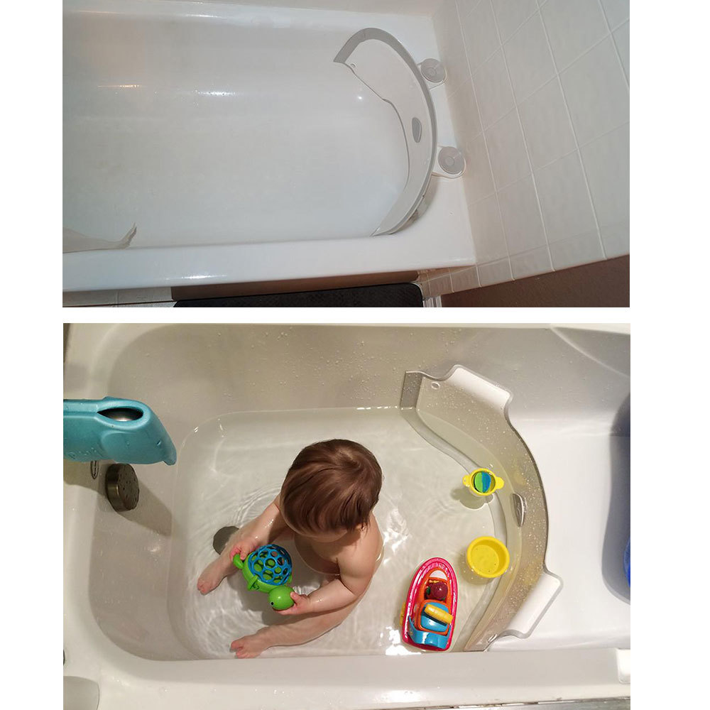 BabyDam Bath Barrier Baby Dam/Toddler/Kids Tub/Bathtub/Bathing Save