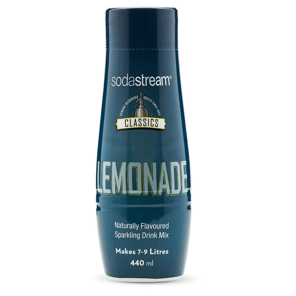 3x SodaStream Classics Lemonade 440ml/Sparkling Soda Water ...