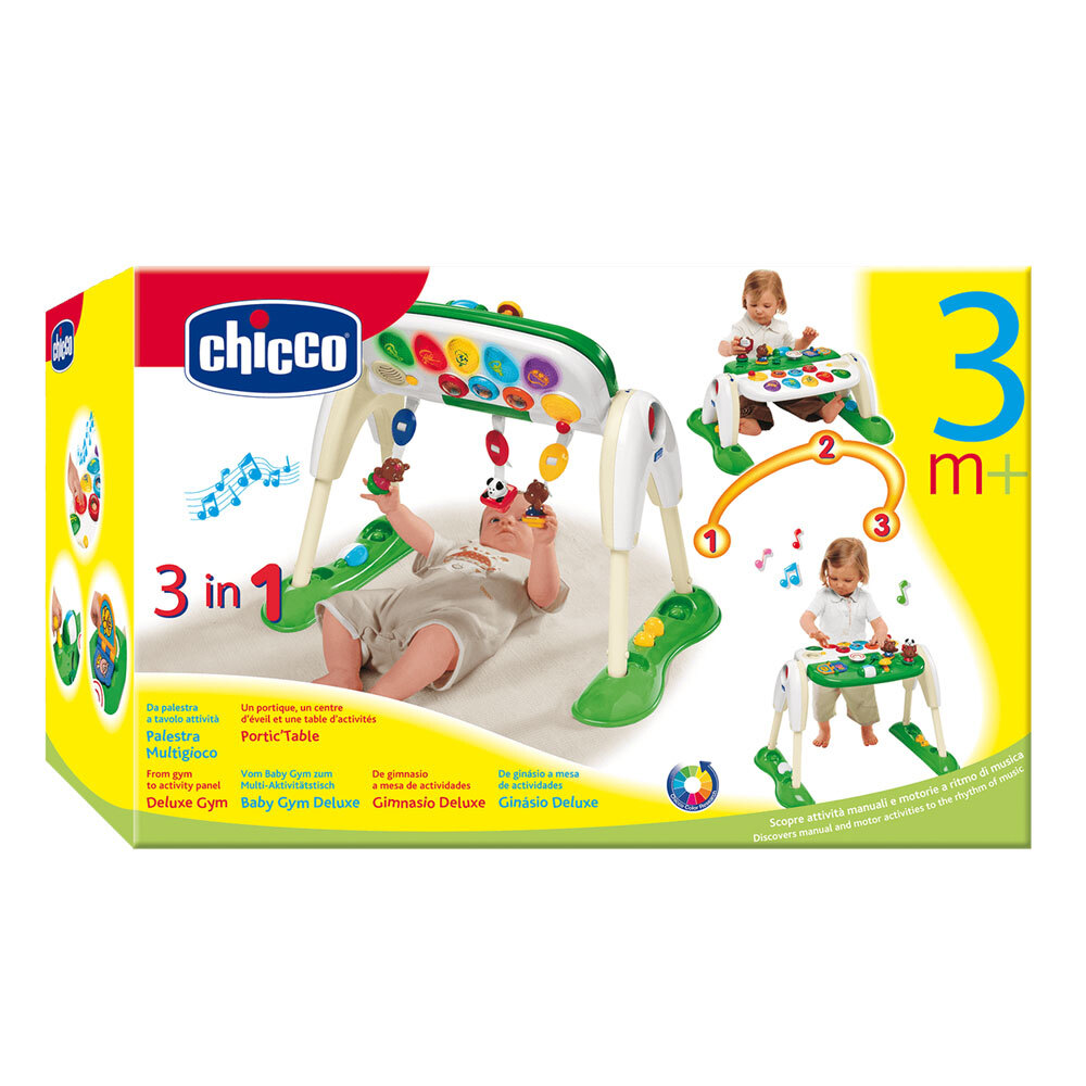 chicco baby gym deluxe 3 in 1