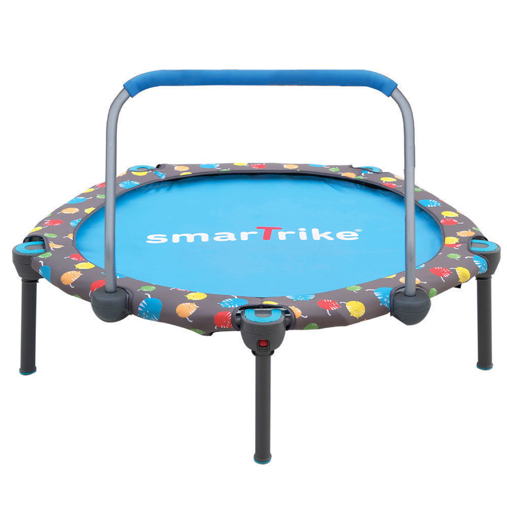 Smartrike 3in1 100cm Kids Trampoline/Ball Pit/Safety Bar Indoor/Outdoor