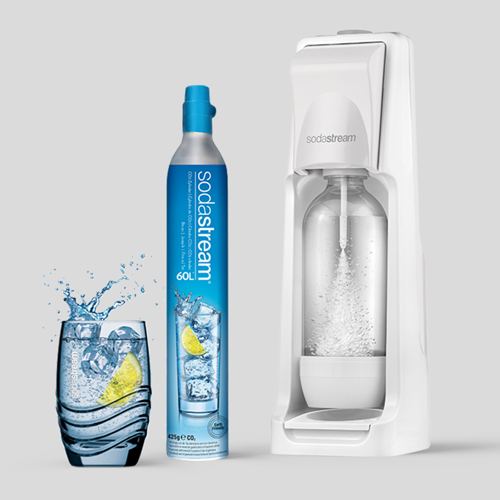SodaStream Sparkling Soda Water Machine Drink Maker w/Gas & Bottle | eBay