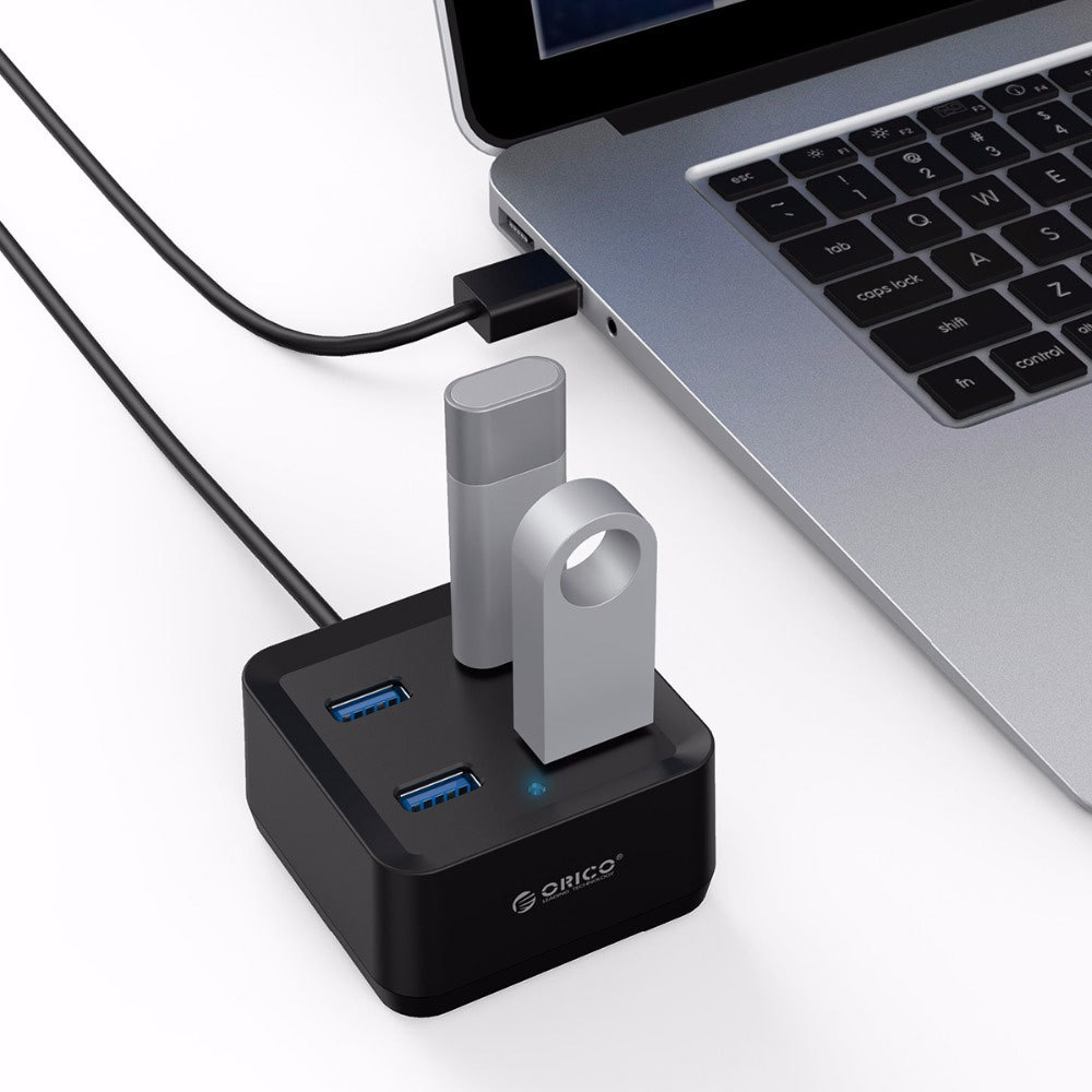 ORICO 4 Port USB3.0 Ultra-Mini HUB Adapter for Laptop/PC