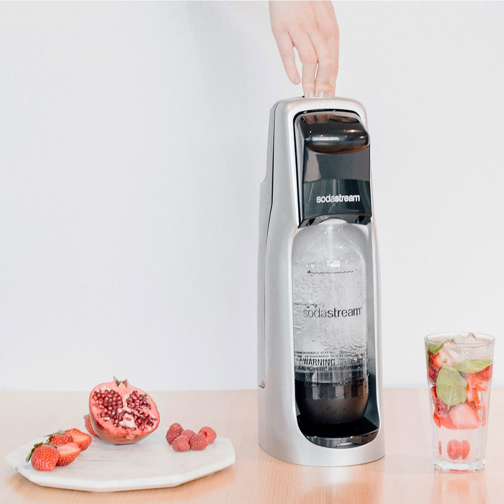 Sodastream Jet Starter Pack Home Soft Fizzy Drink Sparkling Maker Soda