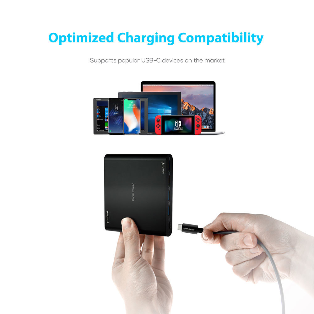 mBeat Gorilla Power 5 Port USB C PD mBeat Gorilla Power 5 Port USB C PD