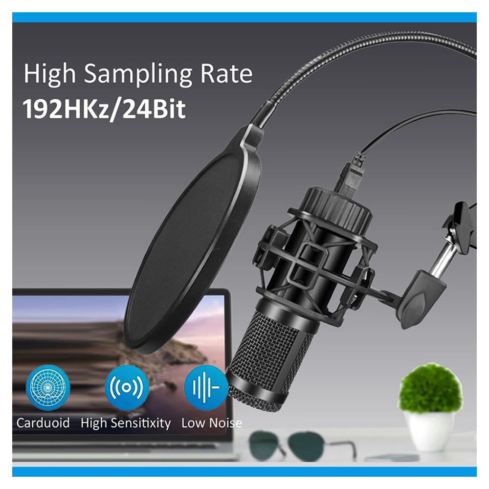 Philex USB Microphone Condenser w/Arm Online KG Electronic