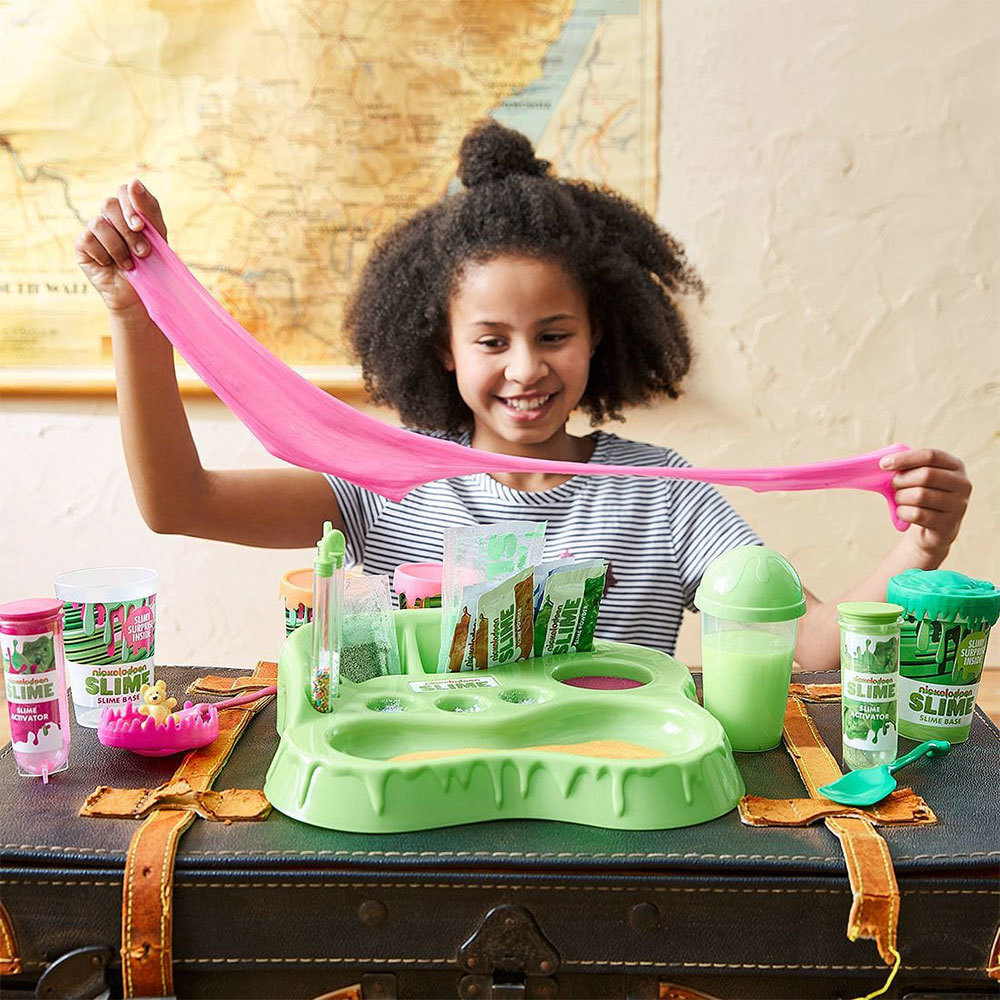 Nickelodeon Slime Station Game w 10x Instant Slime Mixer Online KG