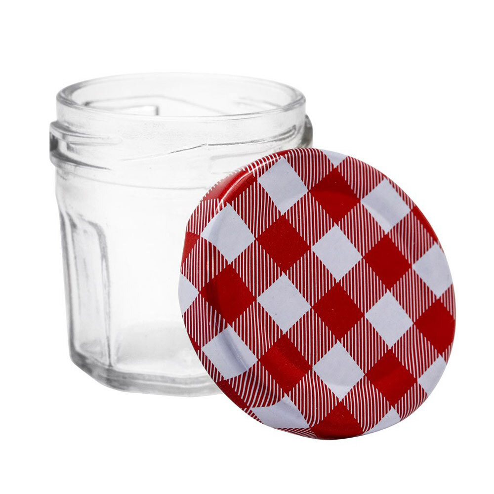 18x Lemon Lime 30ml Toscane Glass Conserve Mini Jars w/Lid Online KG Electronic