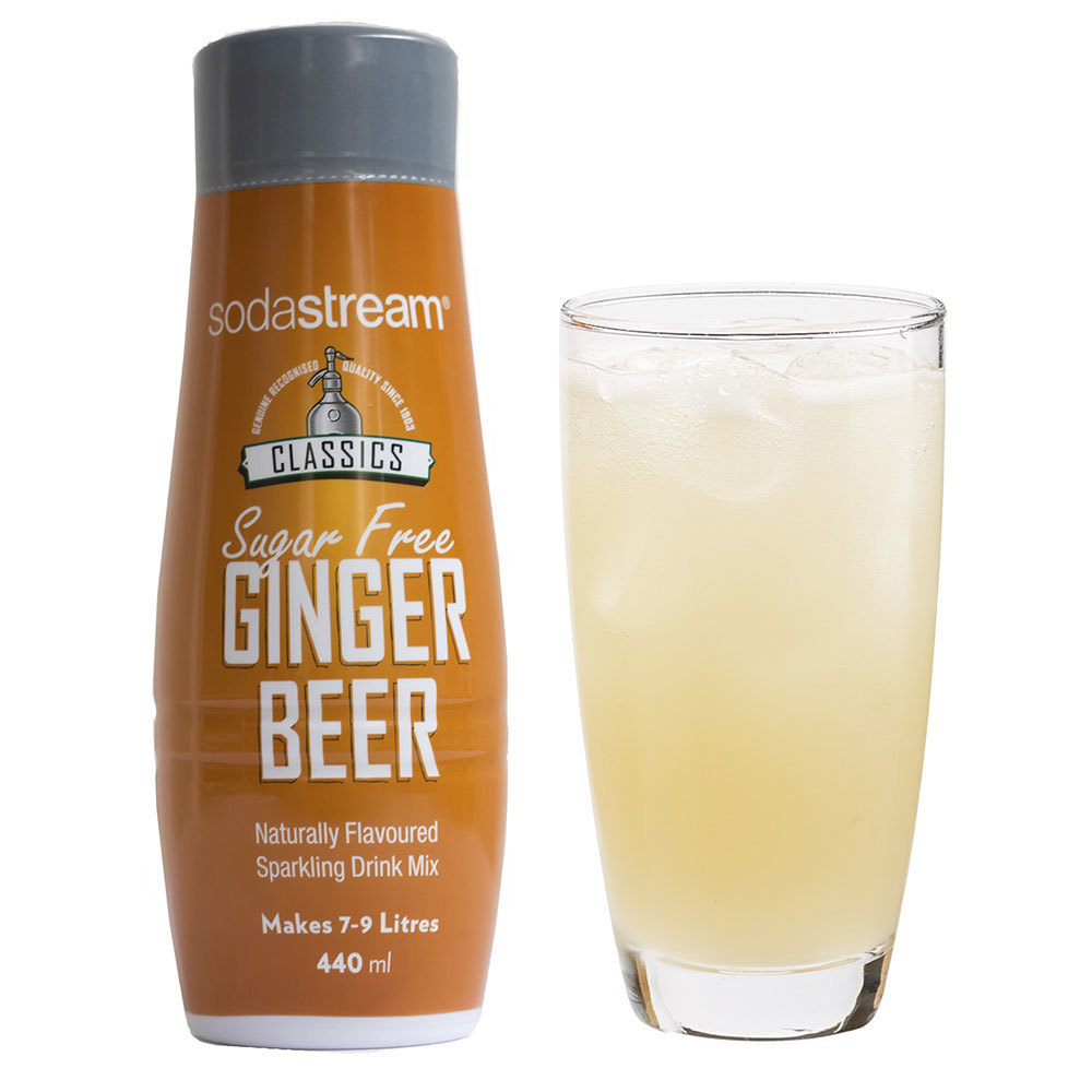 6x SodaStream Classics Diet Mix Ginger Beer 440ml Sugar Free Online