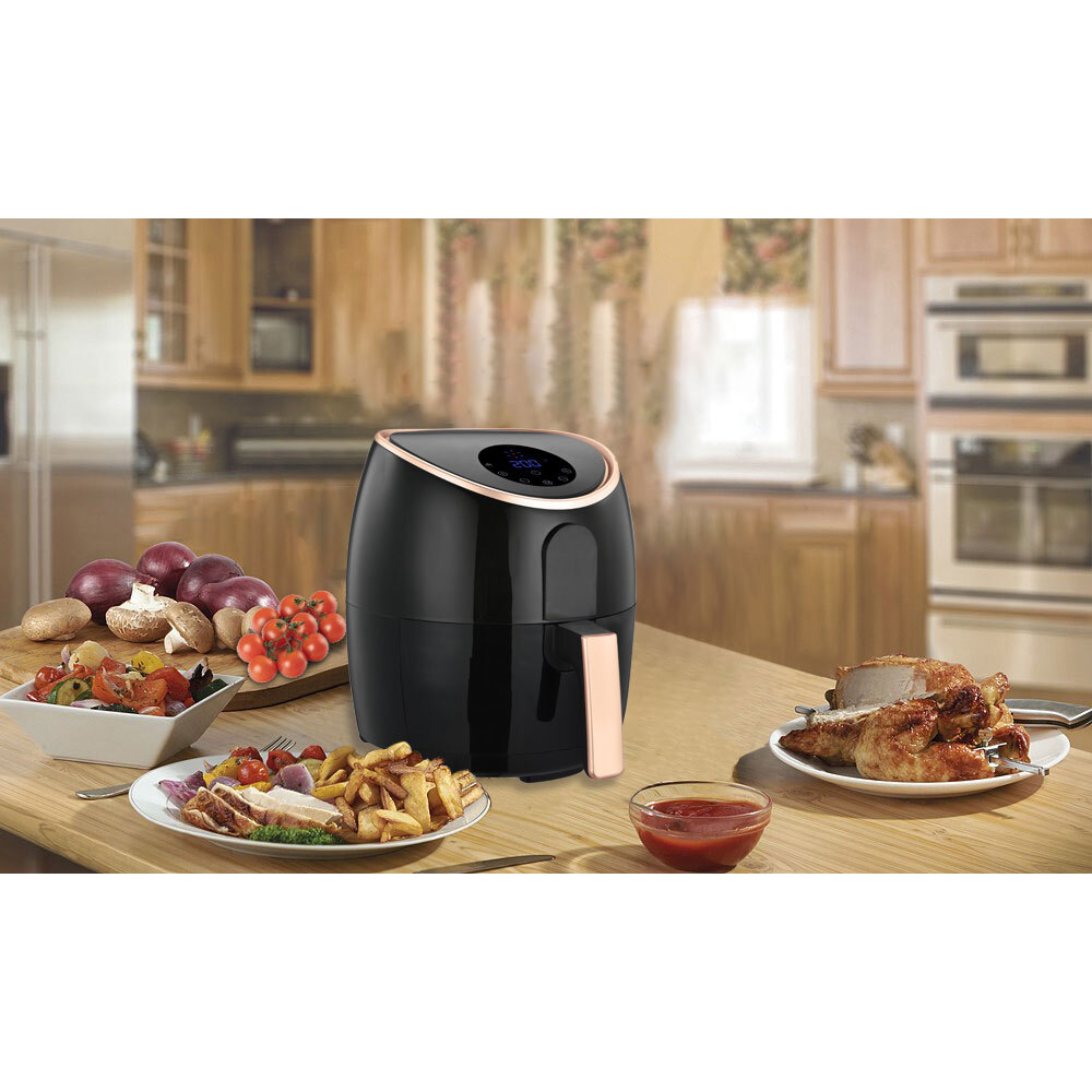 Healthy Choice 7.1L Digital Air Fryer Rose Gold/Black Online KG