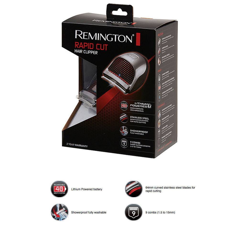 Remington HC4250AU Cordless Hair Clipper Trimmer Waterproof