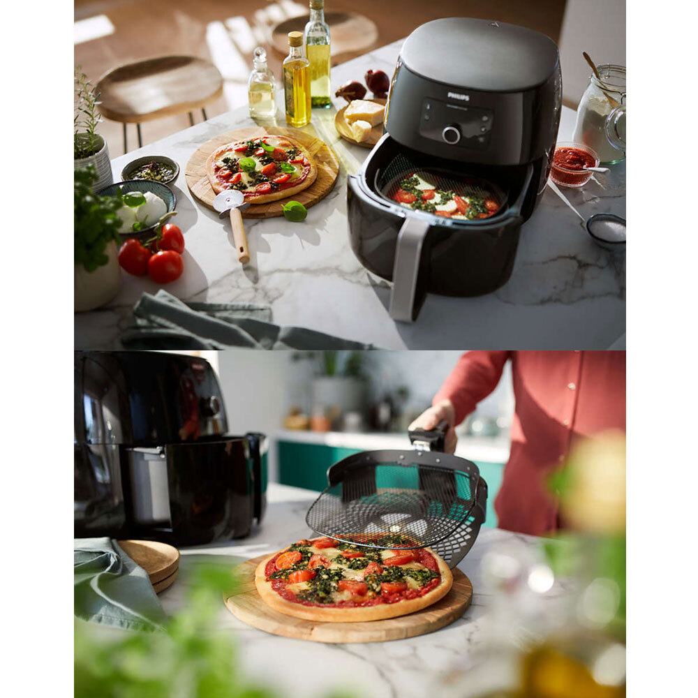 Philips HD9953/00 Steel Pizza Tray Round Baking Accessories for