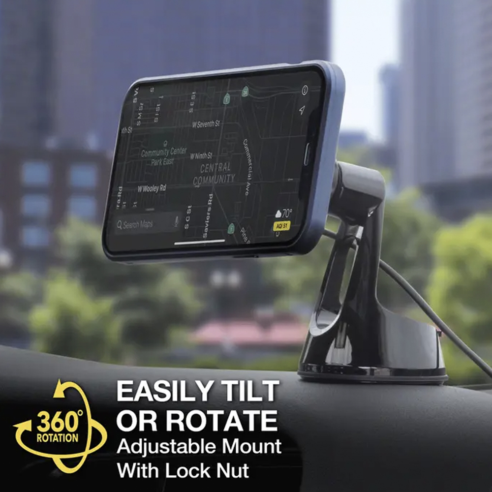 Scosche MagicMount Pro Charge Window/Dash Wireless Charging