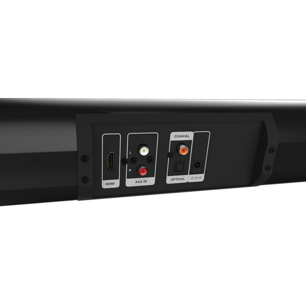 Laser HDMI Audio Soundbar Speaker w/ Optical & Wireless Bluetooth for