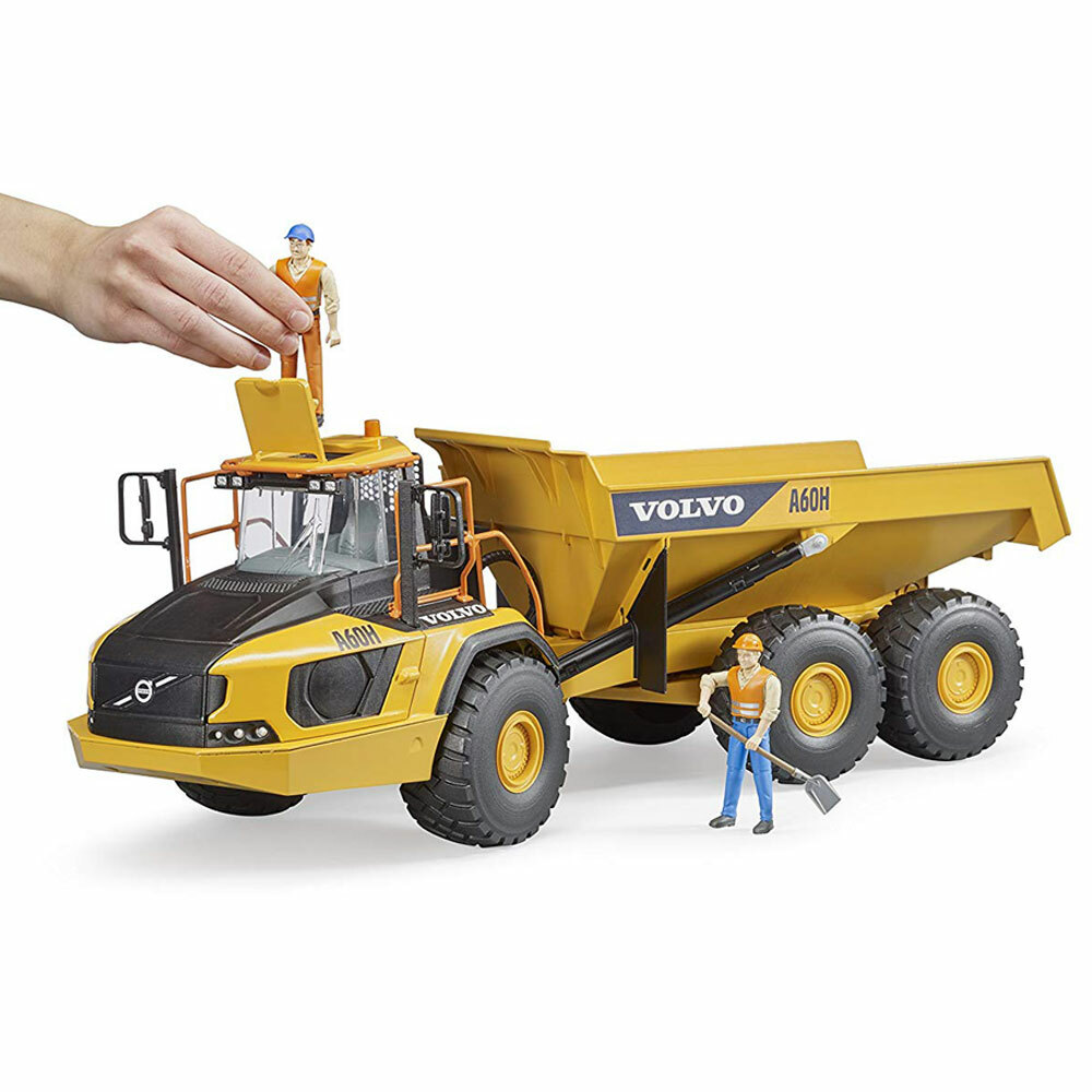 Bruder 1:16 Volvo A60H Construction Hauler Kids/Boys 3y+ Toy Dump Truck ...