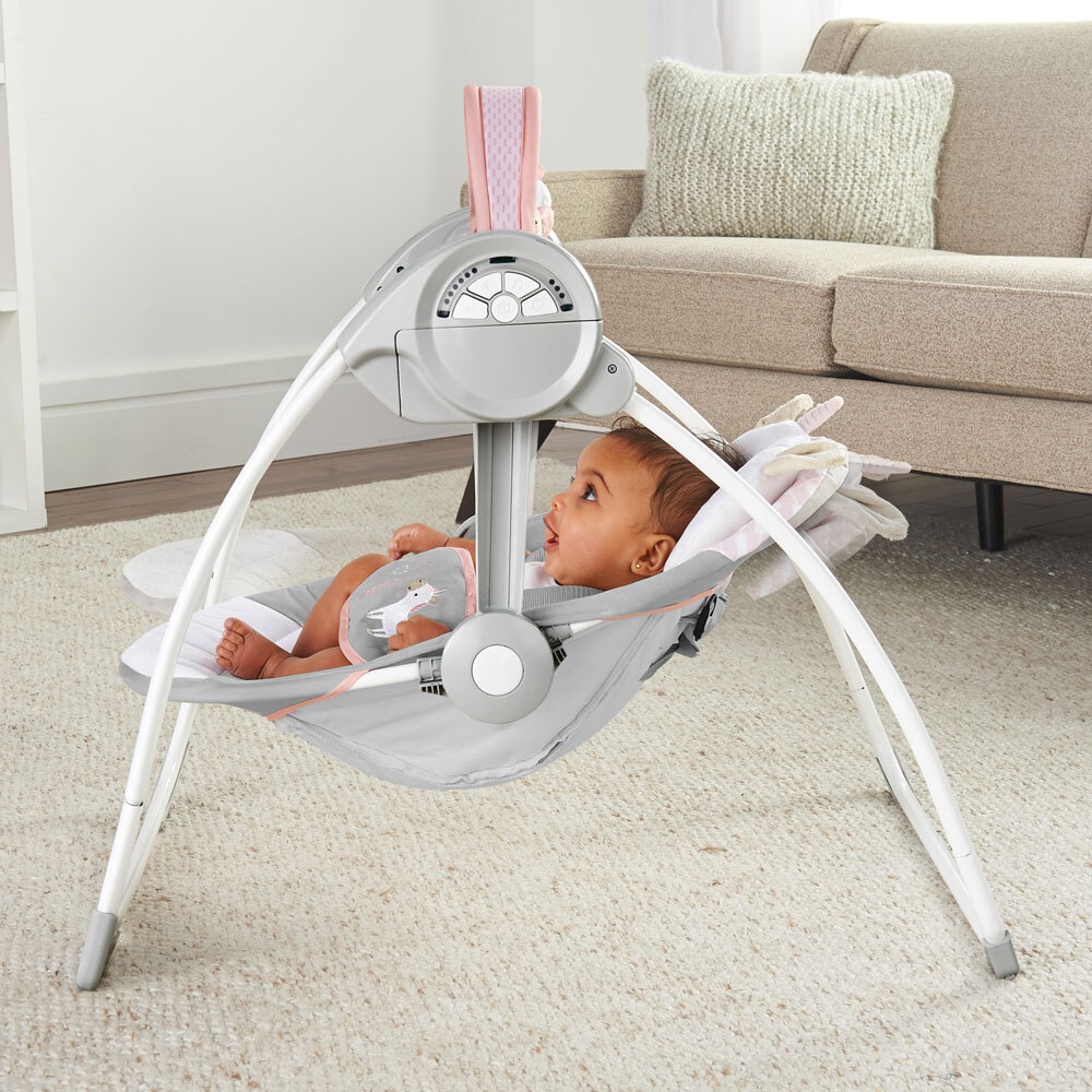 Ingenuity Swing Baby/Infant Swing/Rocker Chair 0m+ w/ Toys Audrey PS