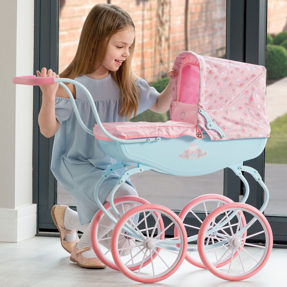 Baby Annabell Carriage Doll Pram/Stroller Push Cart Kids/Toddler Child