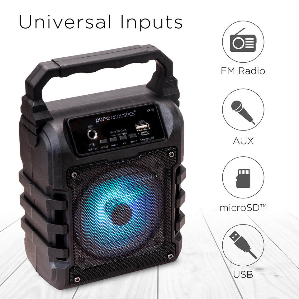 Pure Acoustics LX-10 Portable Wireless 