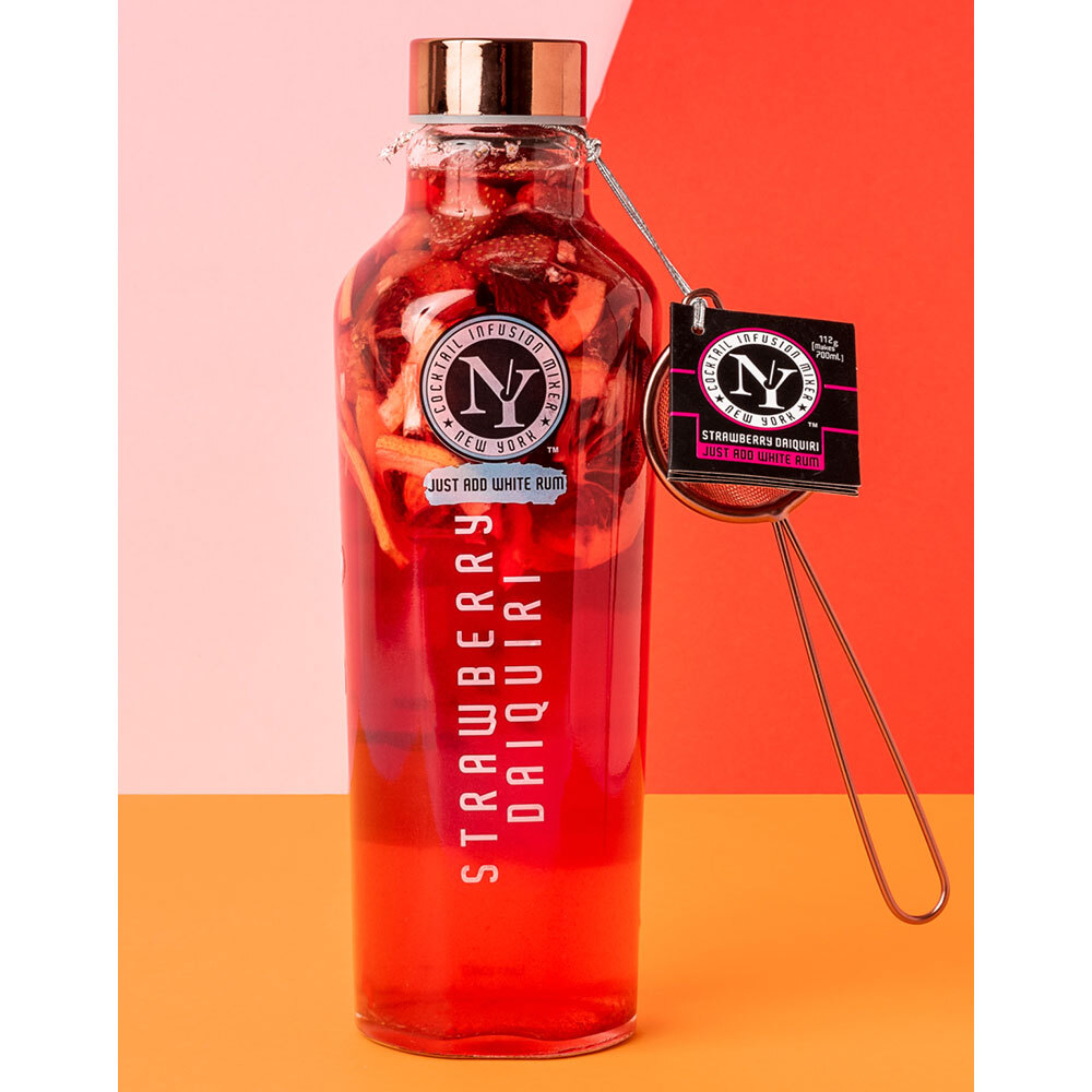 New York Cocktail Infusion Mixer Strawberry Daiquiri Bottle 112g w