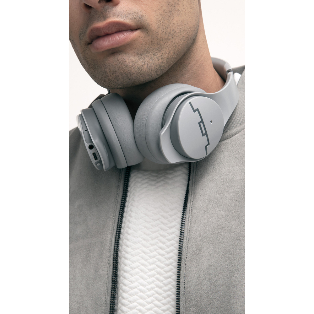Sol Republic Soundtrack Pro ANC Bluetooth Wireless Headphones - Grey