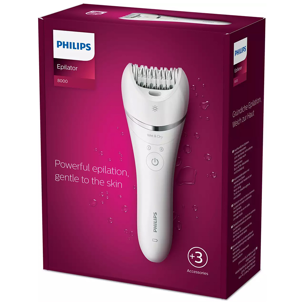 Philips BRE700 Series 8000 Epilator - Online | KG Electronic