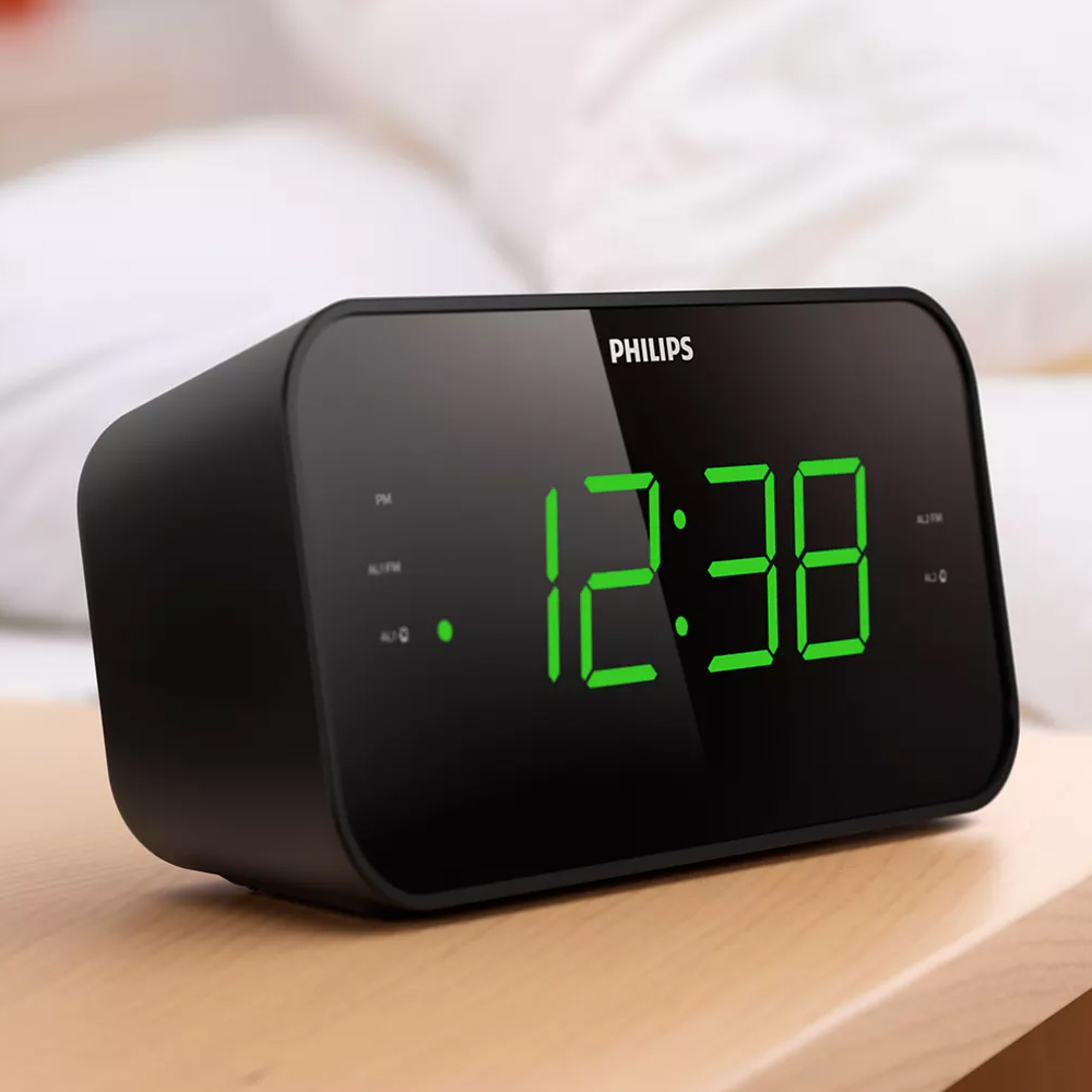 Philips 3000 Series Clock Radio w/ Alarm/Large Display Online KG