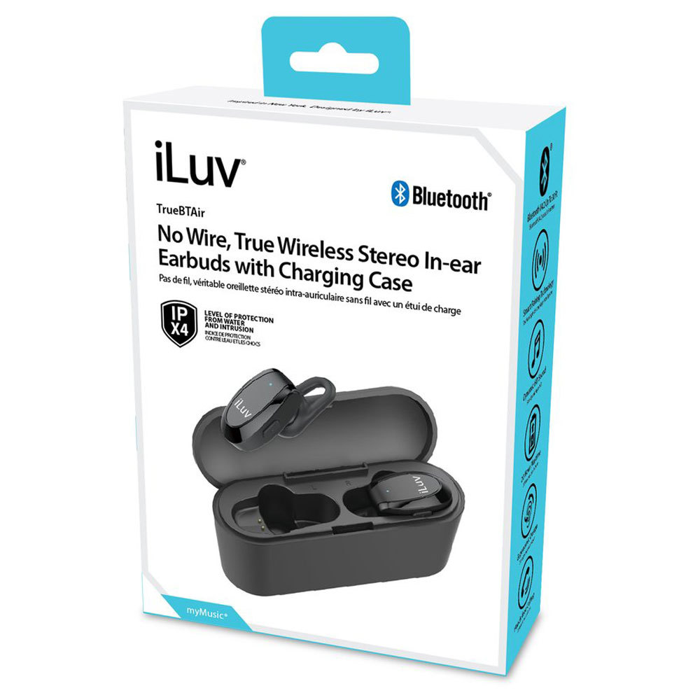 iLuv True Wireless InEar Fitness Earbuds Earphones/Headphones w