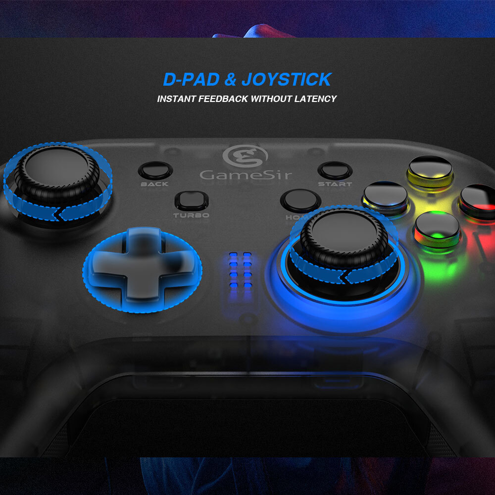 GameSir T4w Wired LED PC Game Controller - Online | KG Electronic