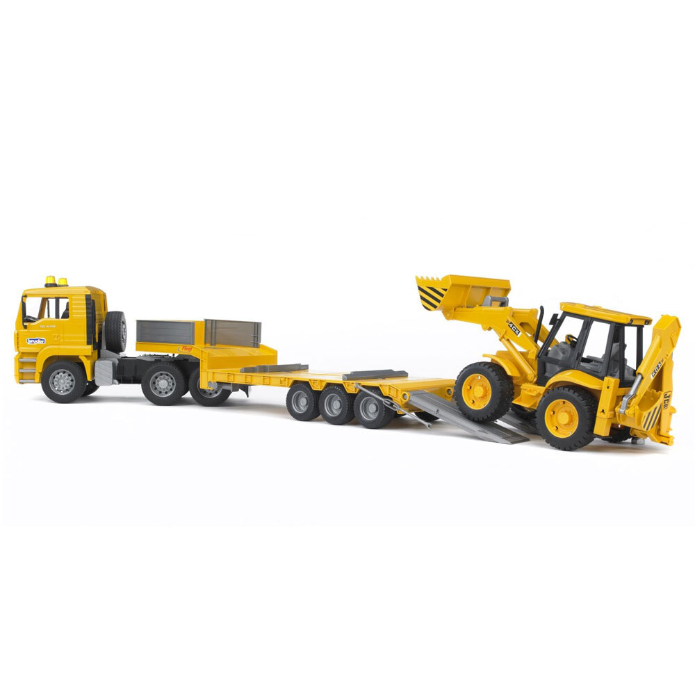 backhoe loader toy truck