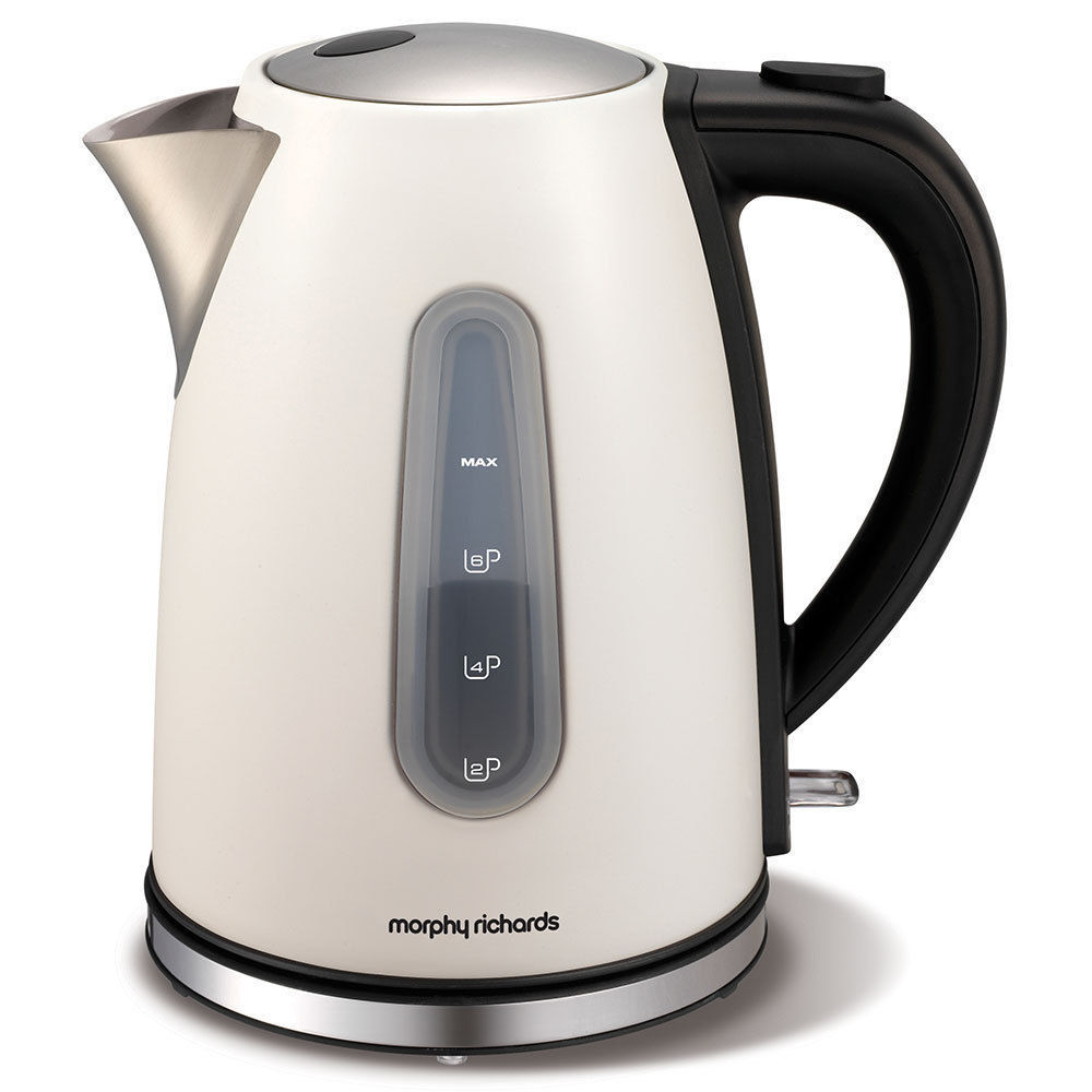 Morphy Richards 102602 White 1.5L Accents Cordless Kettle/Jug/Water Boiler 5011832056634 eBay