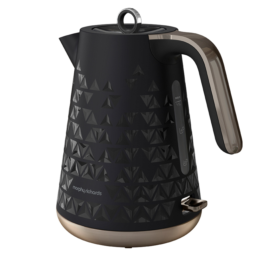 Morphy Richards Prism Black Kettle Jug 1.5L Online KG Electronic