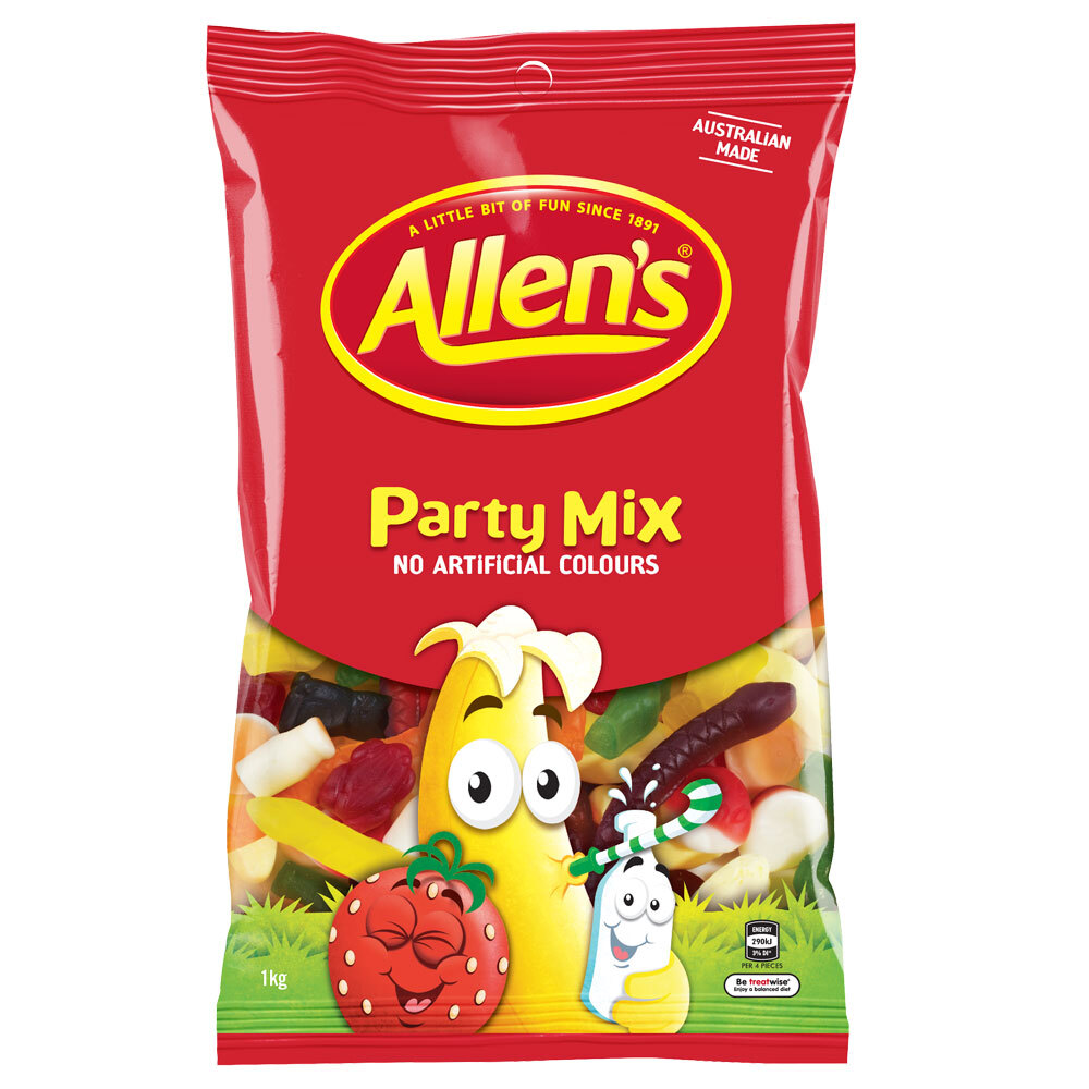 Allen's 1.3kg Party Mix Lolly Bag - Online | KG Electronic