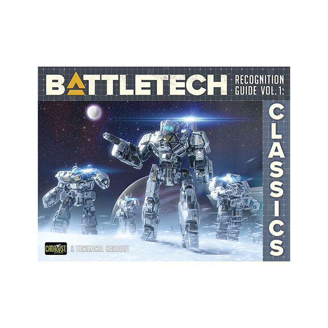 Catalyst Game Labs Battletech Recognition Classics Vol 1 Guide Book 14y ...