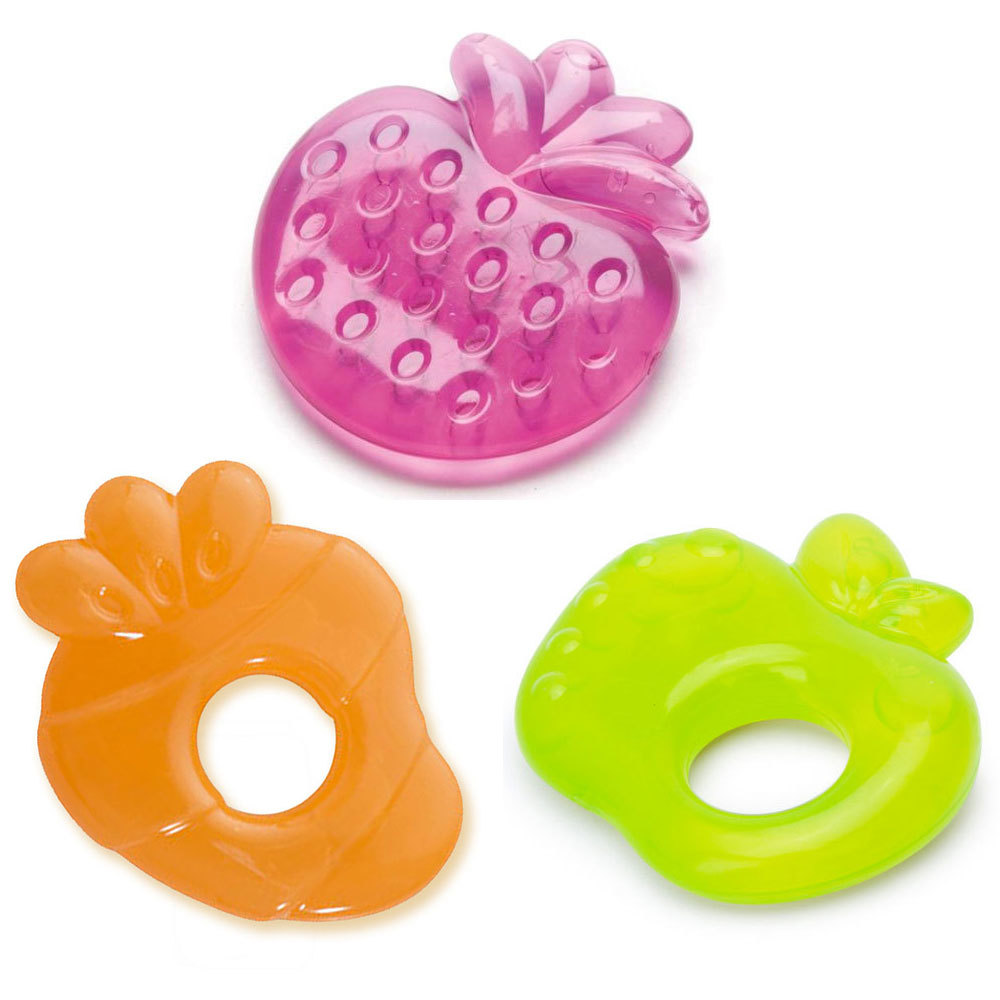 strawberry teething toy
