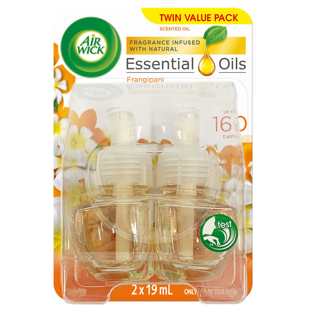 2pc Air Wick 19ml Fragrance Infused Essential Oil Frangipani Online