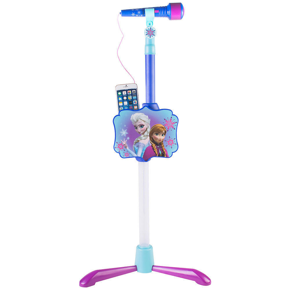 disney frozen microphone stand karaoke
