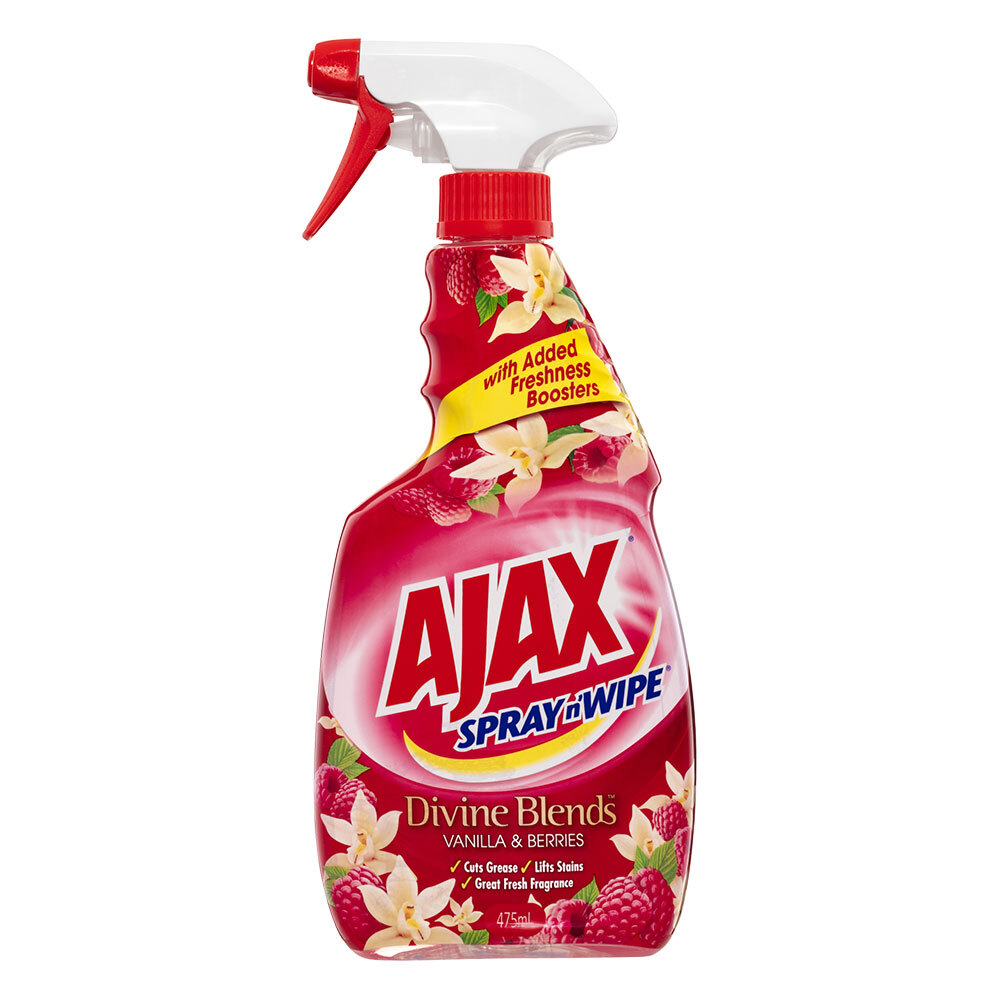 Ajax Spray N Wipe Glass Cleaner Refill 500ml