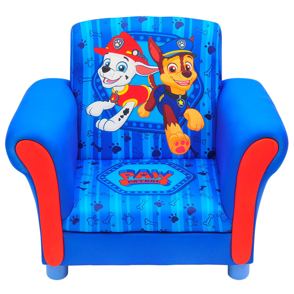 Kids Furniture Upholstered Chair Paw Patrol Blue Online Kg Electronic