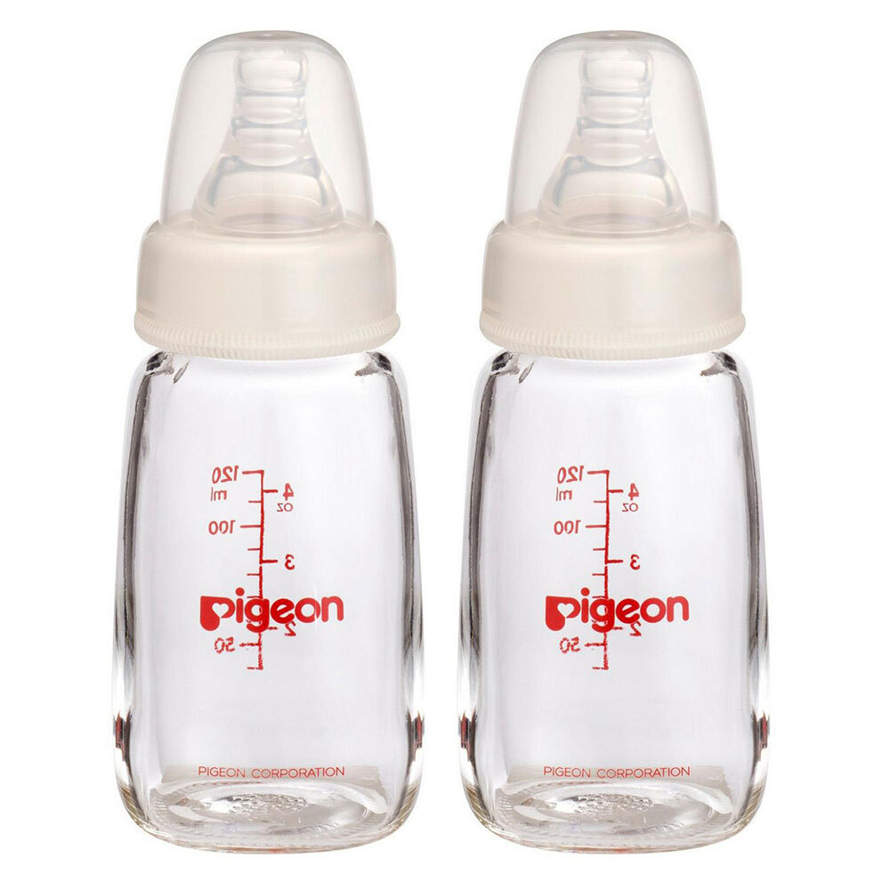 2x Pigeon Slim Neck Peristaltic 120mL 