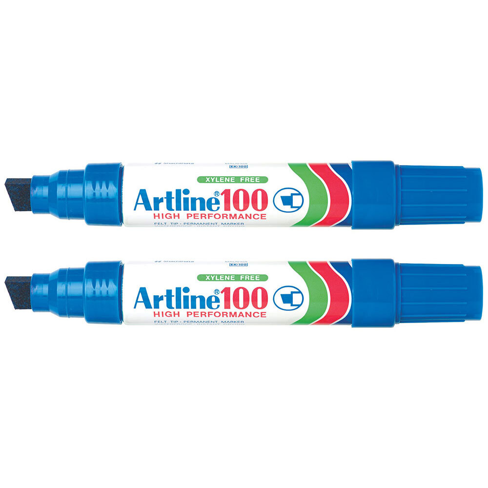 Permanent Marker 100 Blue