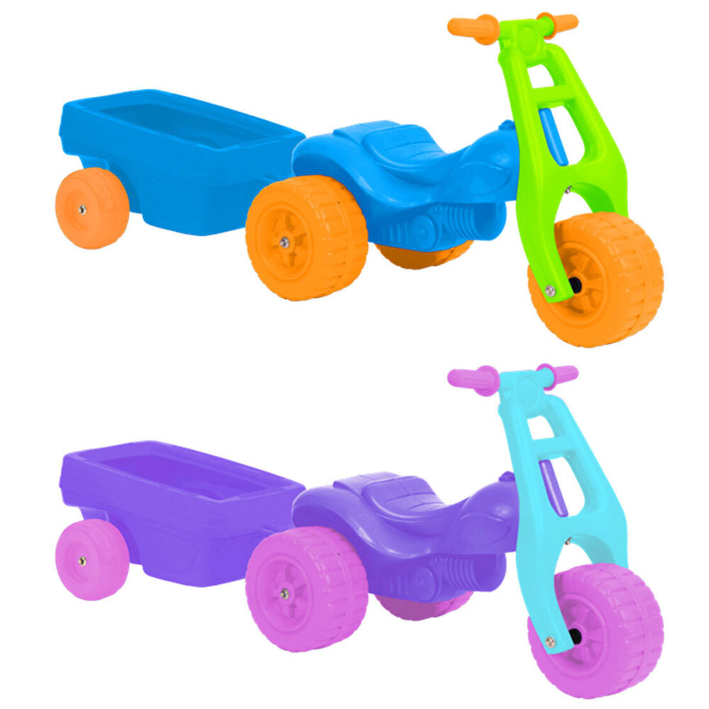 kids trike and trailer