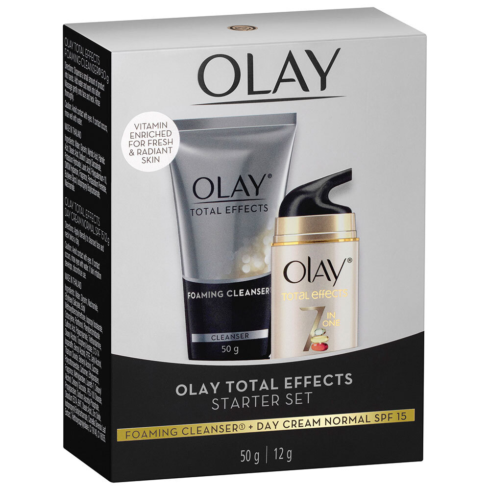 total effects cream cleanser