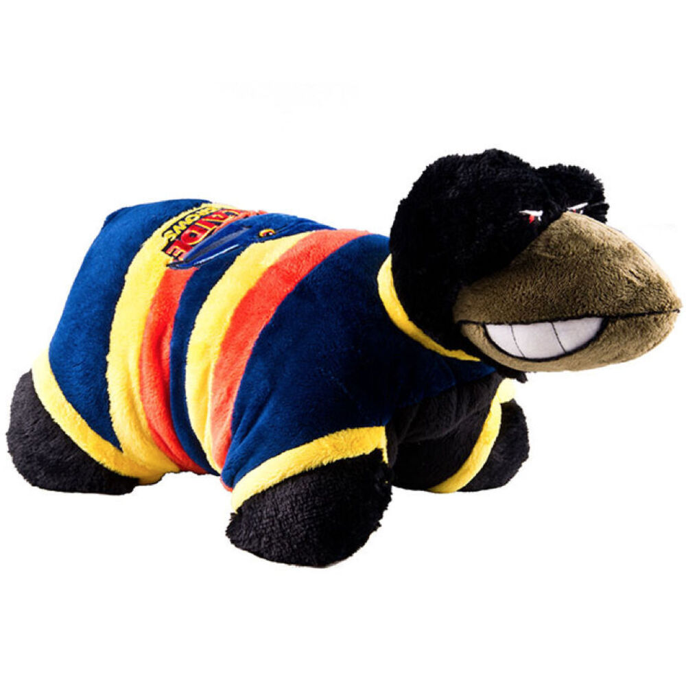 AFL 28cm Pillow Pets Adelaide Crows Claude 'Curls'/Soft Plush Cushion