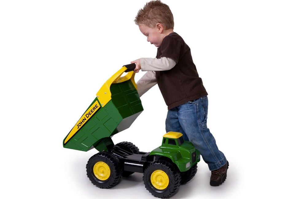 john deere 21 inch dump truck