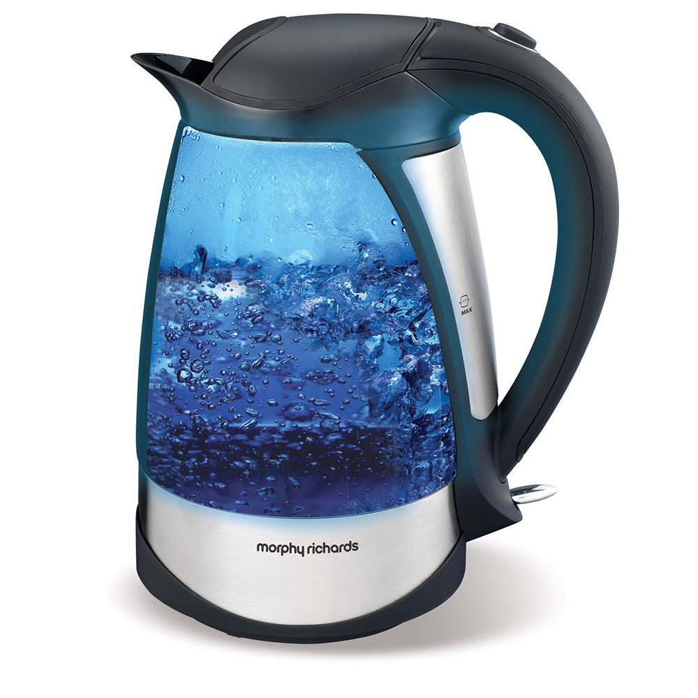 Morphy Richards 43128 1.7L Illuma Kettle Fluorescent Blue Jug Cordless