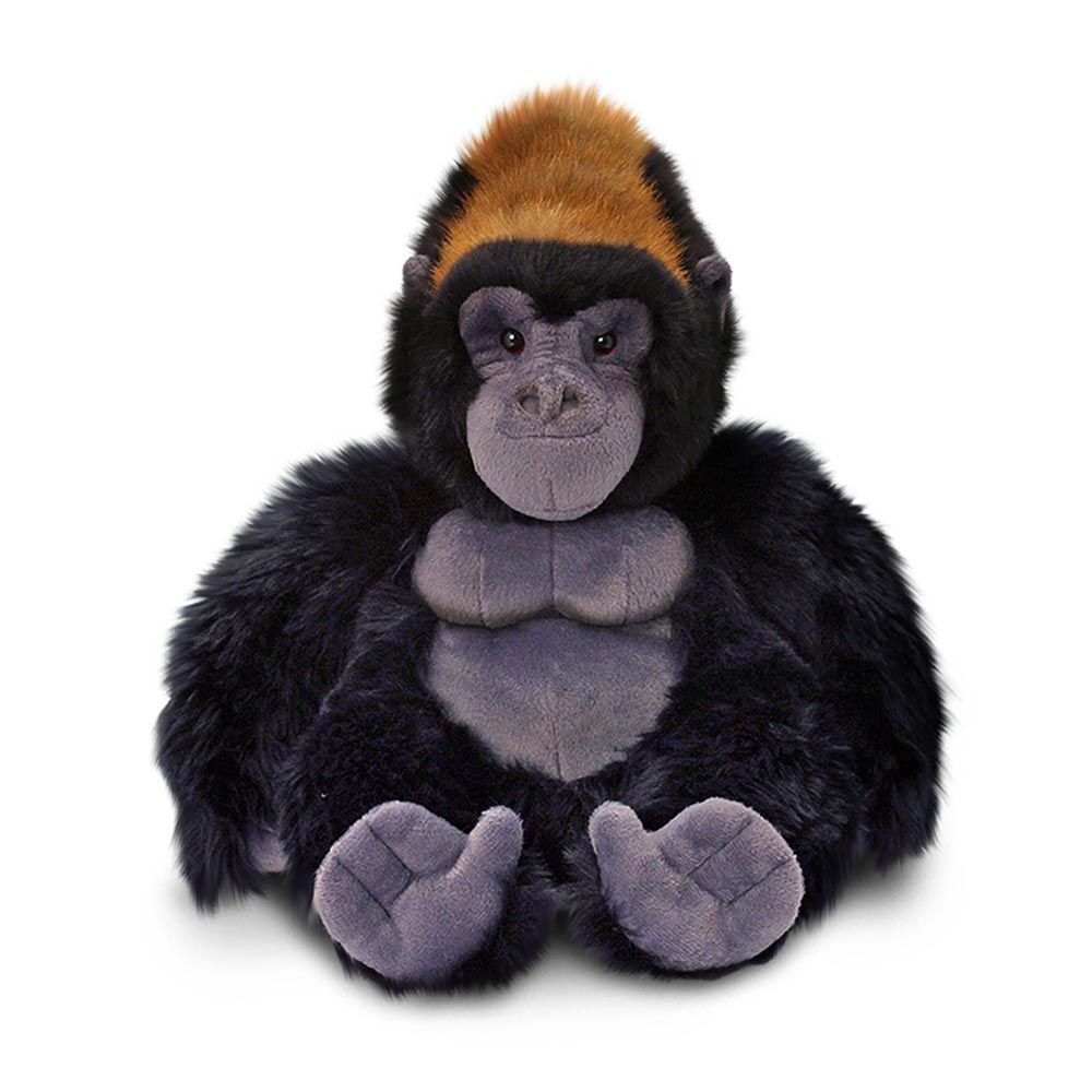stuffed silverback gorilla