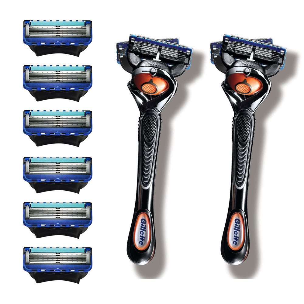 Gillette Fusion Proglide 2 Razor Handle/8 Cartridges Shaving Blades