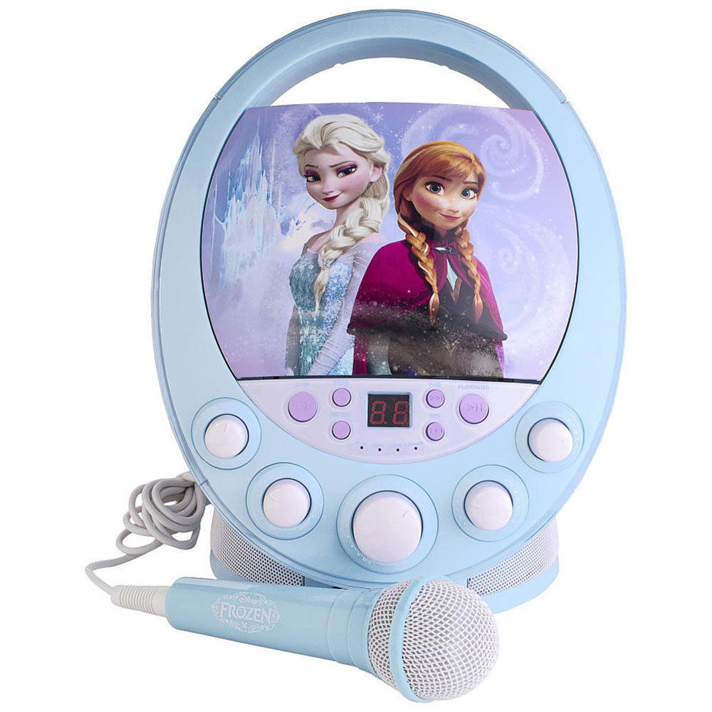 disney frozen microphone stand karaoke