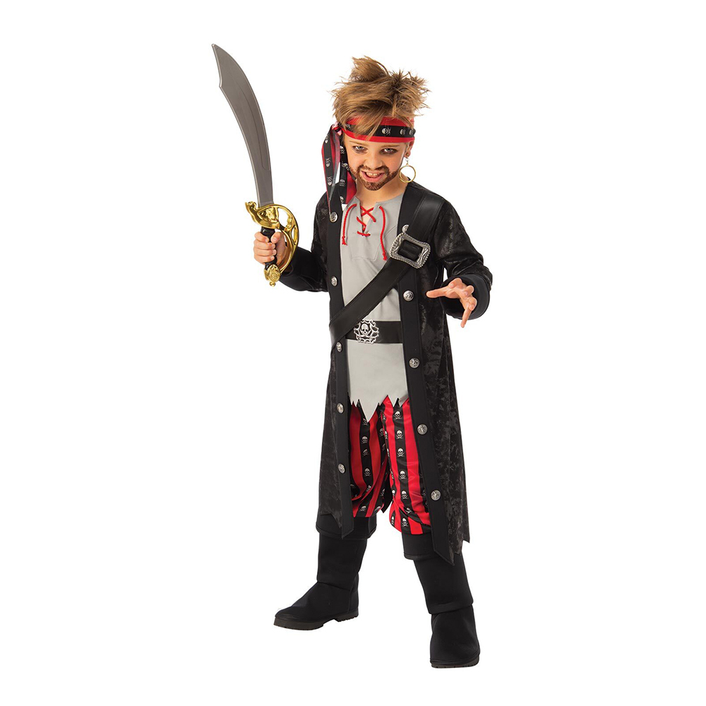Swashbuckling Pirate Boys Dress Up Costume Size L Online KG